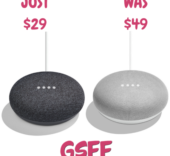 Google Home Mini Just $29! Down From $49!