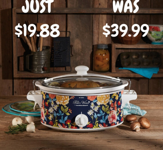 6-Quart Portable Slow Cooker Just $19.88! Down From $40!