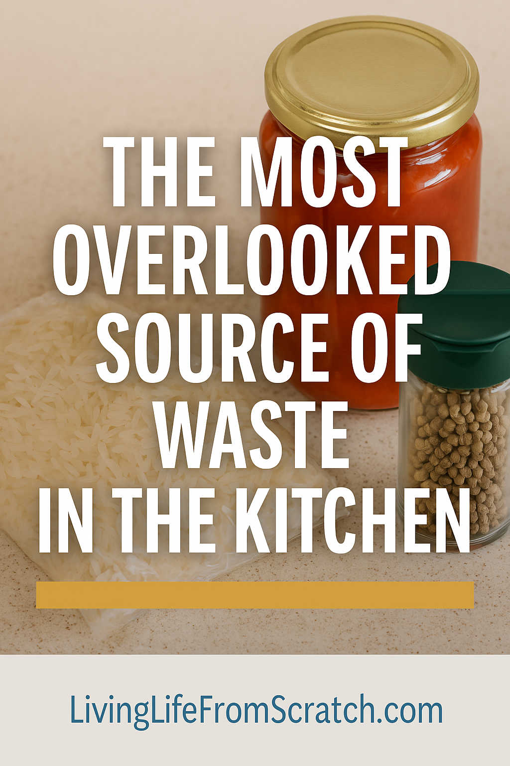 This post dives into the most overlooked source of food waste in the average kitchen and shares simple ways to stop throwing money away. Perfect for anyone looking to save money, reduce waste, and make the most of what’s already on hand. #KitchenTips #FrugalLiving #ReduceWaste #FoodWasteSolutions #IntentionalLiving